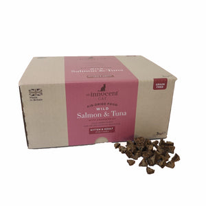The Innocent Cat Air - Dried Salmon & Tuna with Cranberry Kitten & Adult Dry Cat Food 1.5kg - 1.5kg - Shopivet.com