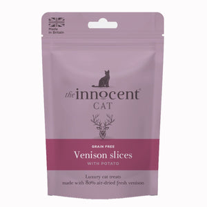 The Innocent Cat Venison Slices with Potato Grain - Free Cat Treats 70g - 70g - Shopivet.com