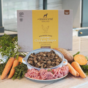 The Innocent Hound Air - Dried Gourmet Chicken Hotpot with Carrot & Thyme Puppy & Adult Dry Dog Food - 3kg - Shopivet.com