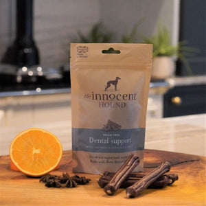 The Innocent Hound Dental Support British Lamb Aniseed & Citrus Exract Dog Sausages 5 pcs - 5pcs - Shopivet.com