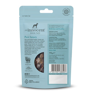 The Innocent Hound Puppy Training Lamb with Yellow Split Pea Treats 70g - 70g - Shopivet.com