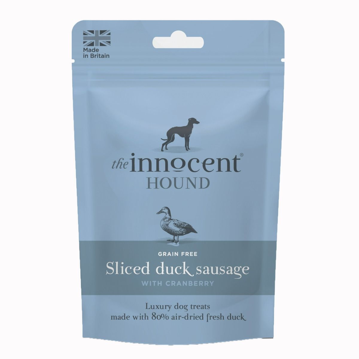 The Innocent Hound Sliced Duck with Cranberry Dog Sausages 70g - 70g - Shopivet.com