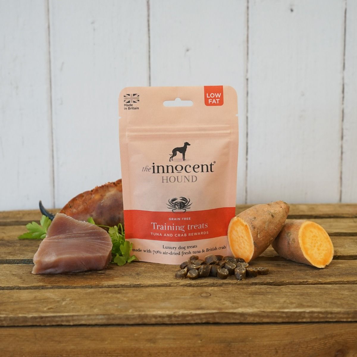 The Innocent Hound Training Tuna & Crab Rewards Treats 70g - 70g - Shopivet.com