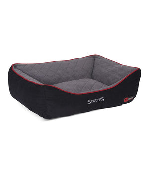 Scruffs Thermal Box Dog Bed - BLACK Small