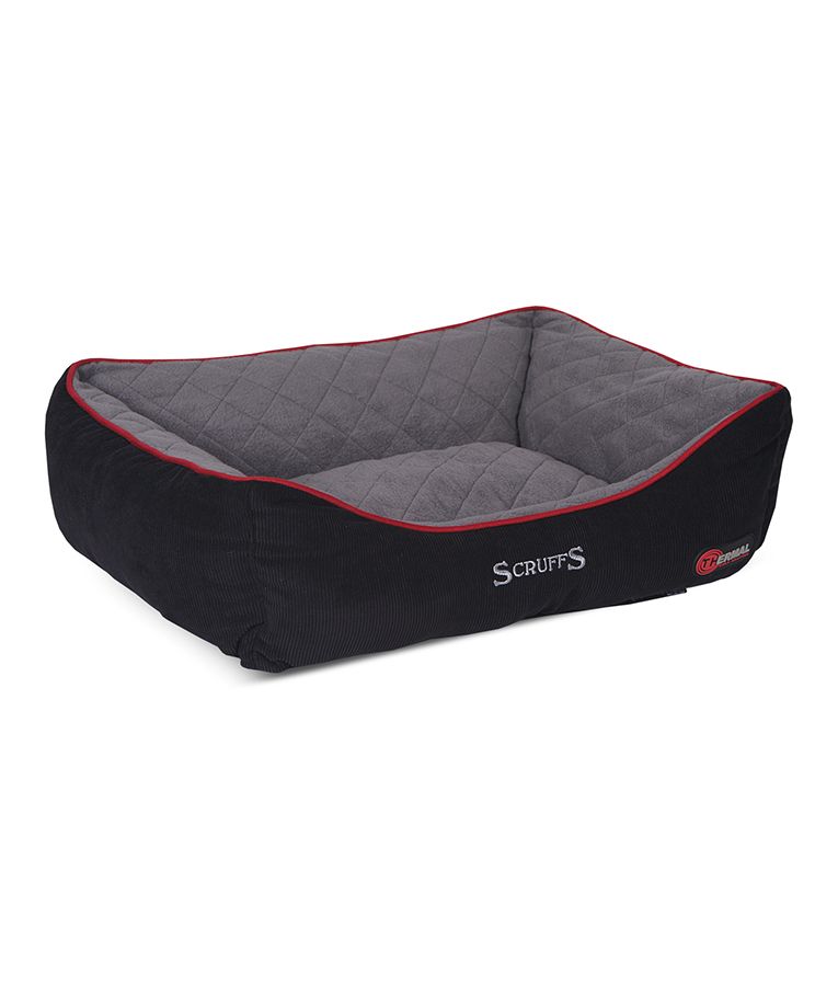 Scruffs Thermal Box Dog Bed - BLACK Small