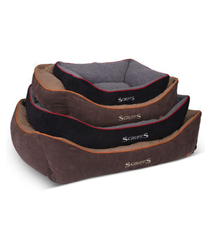 Scruffs Thermal Box Dog Bed - BLACK Large