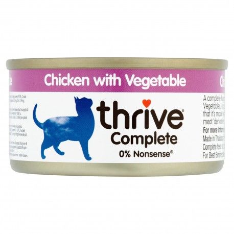 Thrive Complete Chicken with Vegetable Wet Cat Food 75g - 75g - Shopivet.com