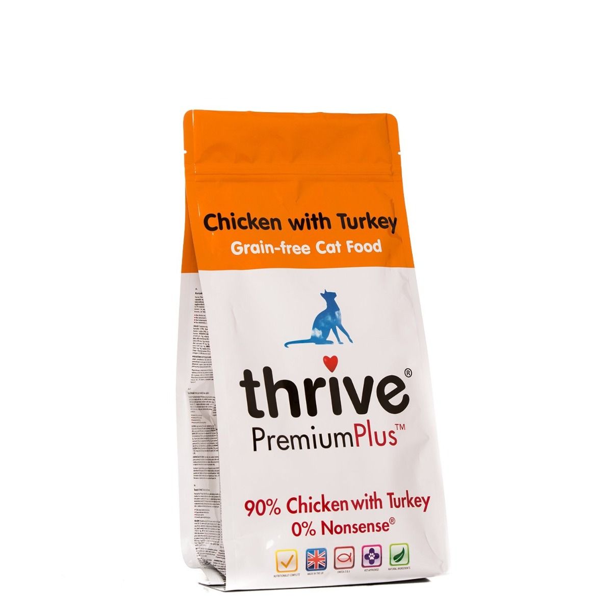 Thrive PremiumPlus Chicken with Turkey Dry Cat Food 1.5kg - 1.5kg - Shopivet.com