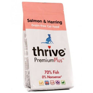 Thrive PremiumPlus Salmon & Herring Dry Cat Food 1.5kg - 1.5kg - Shopivet.com