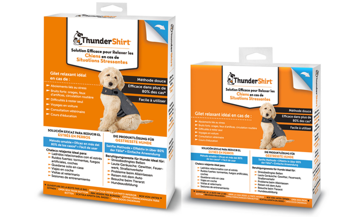 THUNDERSHIRT DOG GREY M GB