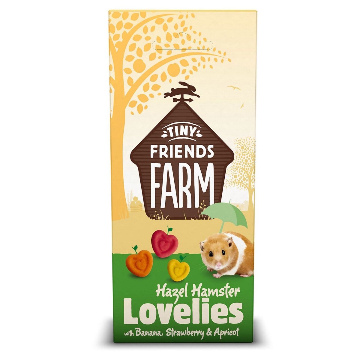 Tiny Friends Farm Hazel Hamster Lovelies Small Animal Treats 120g - 120G - Shopivet.com