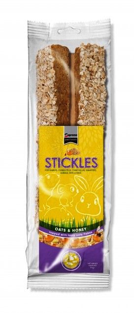 Tiny Friends Farm Stickles Oats & Honey Small Animal Treats - Shopivet.com
