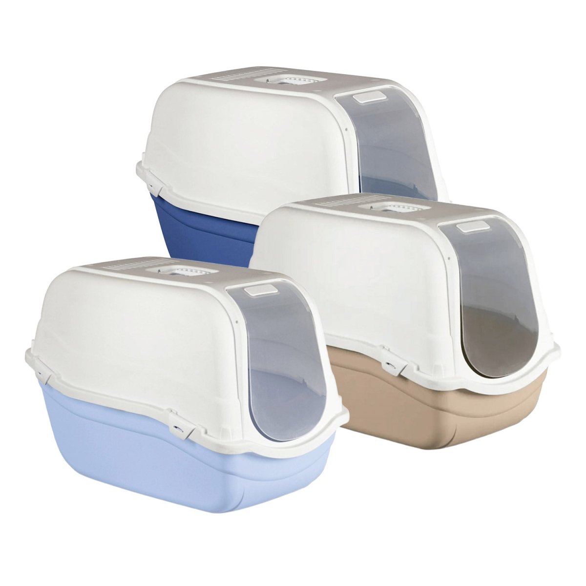 Toilette Romeo Maxi (68 cm x 43 cm x 46.5 cm) - air - blue - Shopivet.com