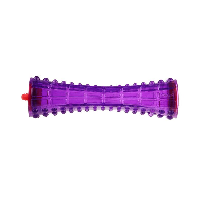 Treat Dispenser “Johnny Stick’ TPR Transparent Purple - Shopivet.com