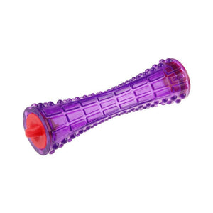 Treat Dispenser “Johnny Stick’ TPR Transparent Purple - Shopivet.com