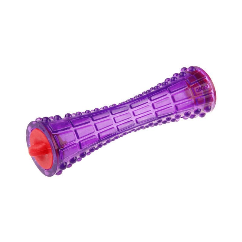 Treat Dispenser “Johnny Stick’ TPR Transparent Purple - Shopivet.com