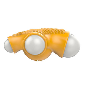 Treats Dispenser NYLO - CHOO Nylon+TPR Bone – Orange - Shopivet.com