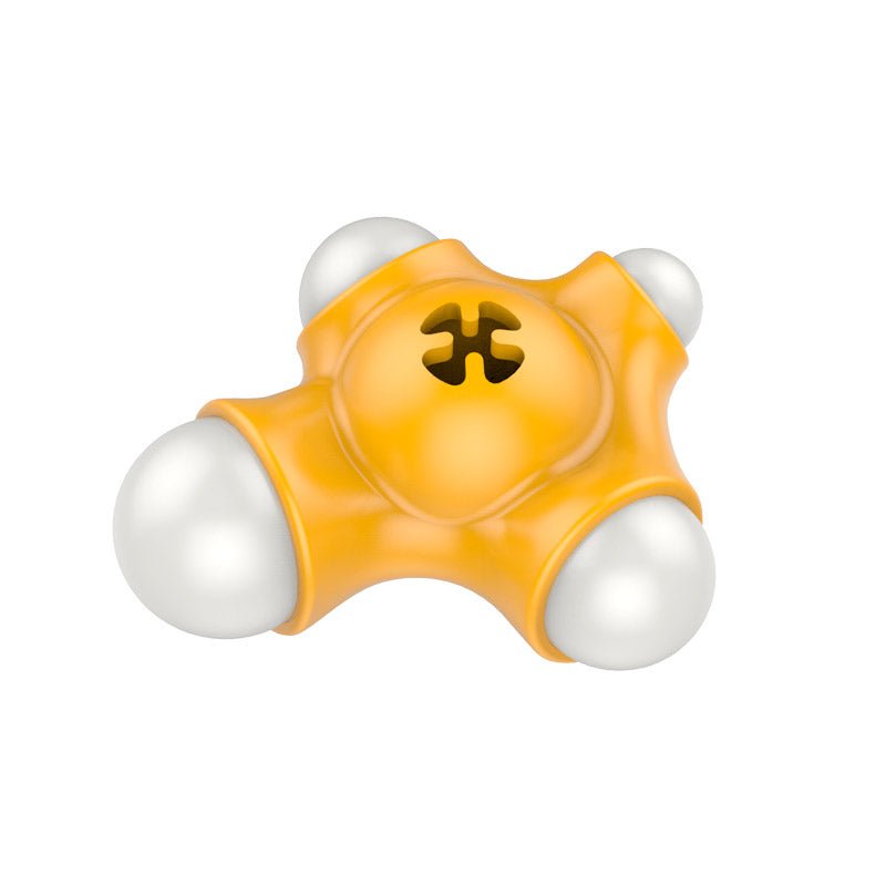 Treats Dispenser NYLO - CHOO Nylon+TPR Bone – Orange - Shopivet.com
