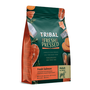 Tribal Fresh Pressed Complete Fresh Salmon Adult Dry Dog Food - 12kg - Shopivet.com