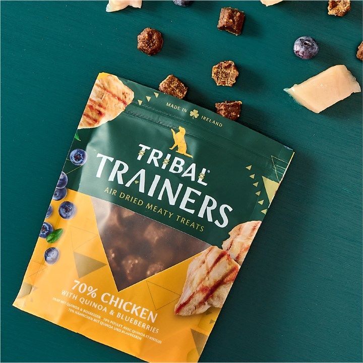Tribal Trainers Chicken Quinoa & Blueberry Dog Treats 80g - 80g - Shopivet.com