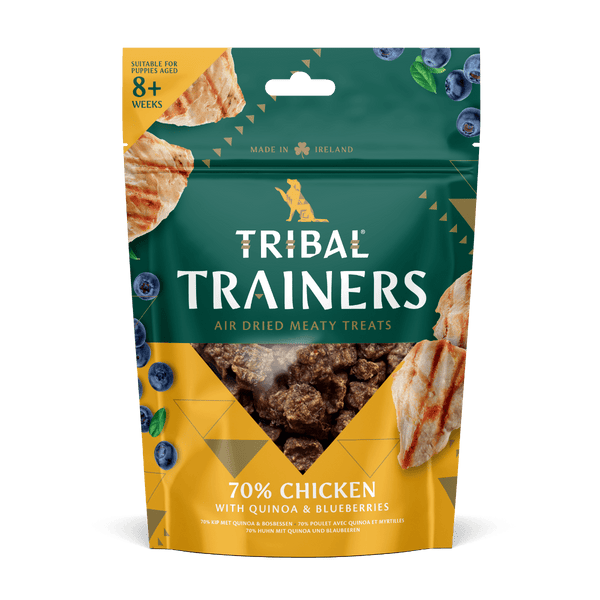 Tribal Trainers Chicken Quinoa & Blueberry Dog Treats 80g - 80g - Shopivet.com
