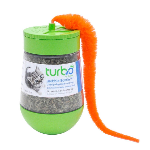 Turbo Wobble Bottle Catnip Cat Toy - Shopivet.com