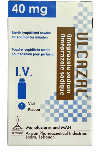 ULCAZAL omeprazole 40mg iv vial - Shopivet.com