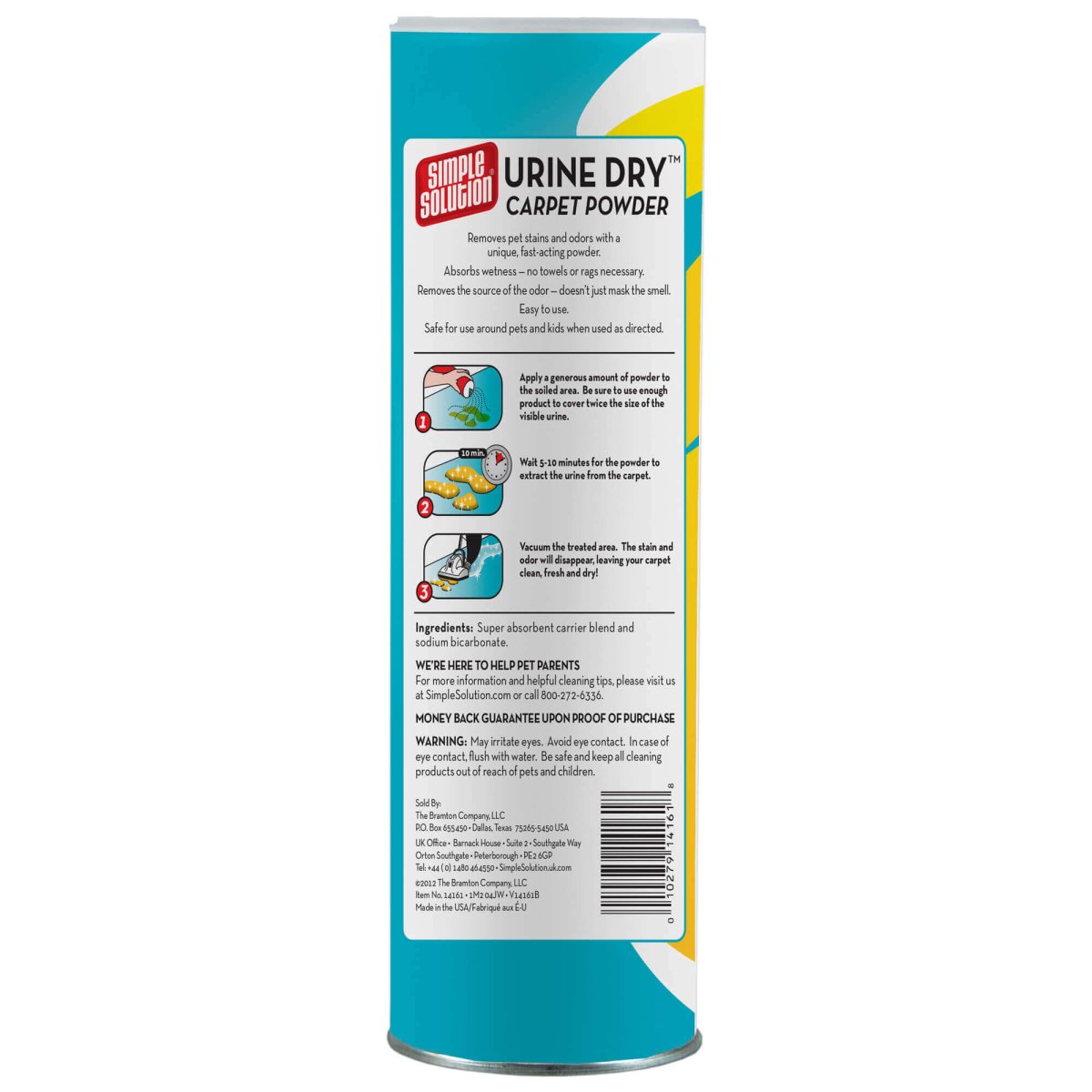 Urine Dry Carpet Powder, 24 OZ - Shopivet.com
