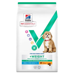 Hill’s Vet Essentials  Multi- Benefit + Weight Small and Mini Adult Dog Food Chicken (2KG)