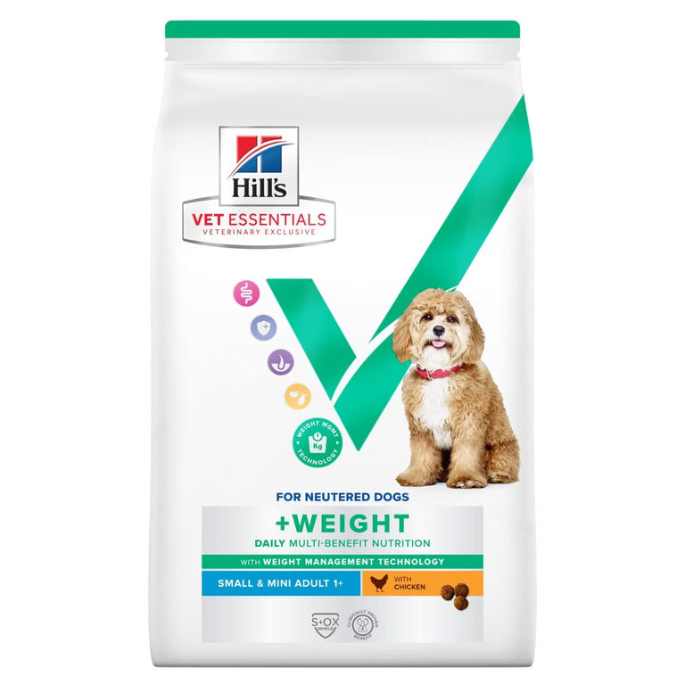 Hill’s Vet Essentials  Multi- Benefit + Weight Small and Mini Adult Dog Food Chicken (2KG)