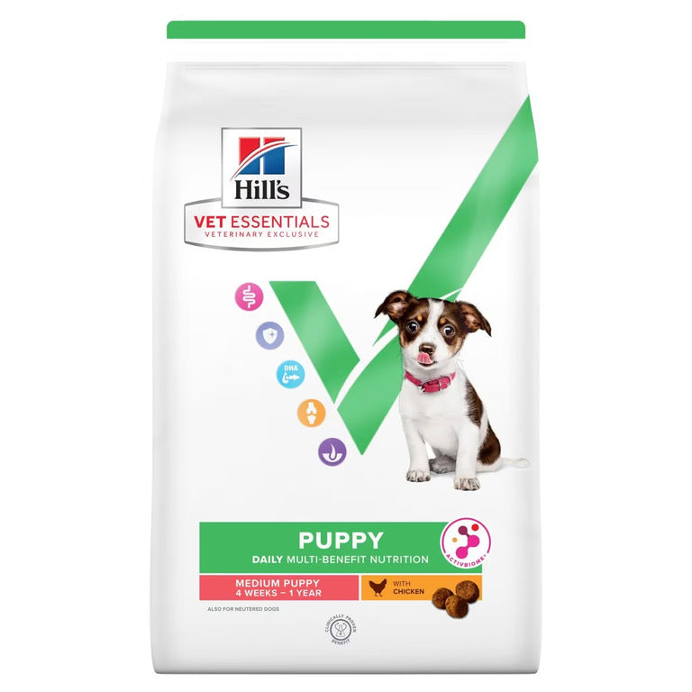 Hill’s Vet Essentials Multi-Benefit Puppy Medium Dry Food (2KG) (EXP: 8.25)