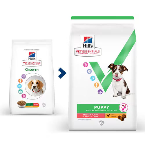 Hill’s Vet Essentials Multi-Benefit Puppy Medium Dry Food (700G)