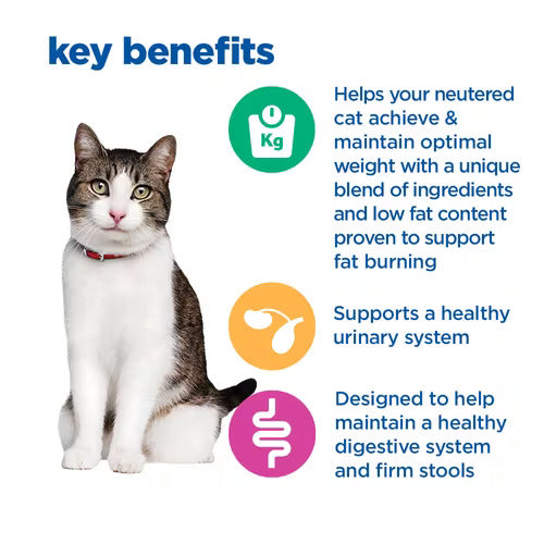 Hill’s Vet Essentials Multi- Benefit+ Weight Low fat +High Fibre Wet Cat Food with Slow-cooked Chicken (85G)