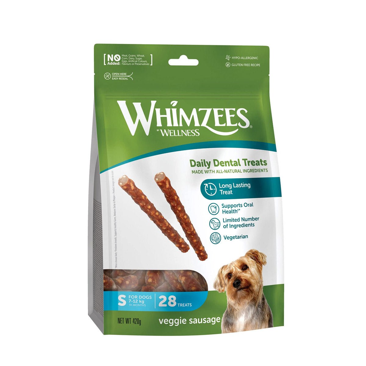 Veggie Sausage Small 24+4 pcs - Shopivet.com