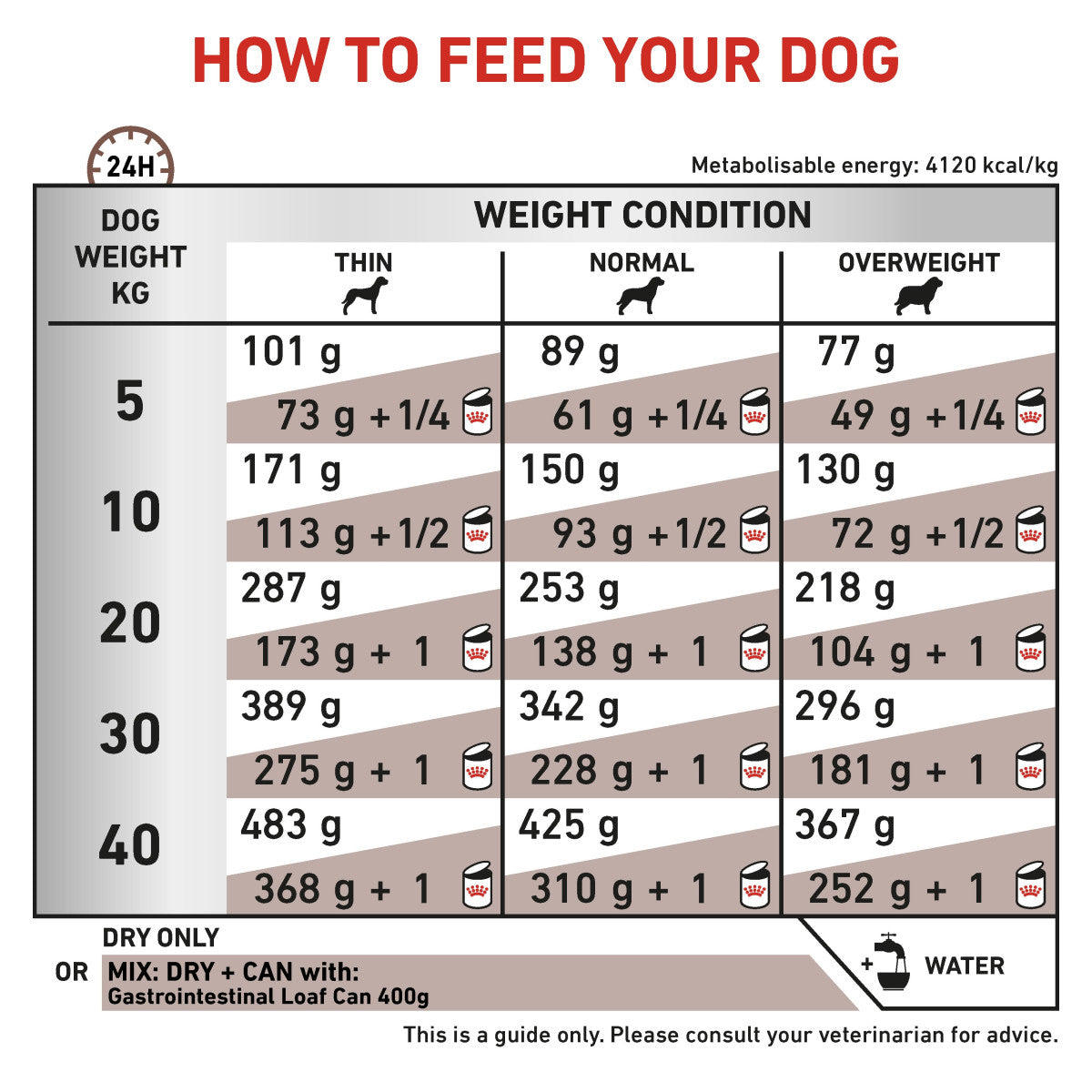 Vet Health Nutrition Canine GastroIntestinal 2 kg