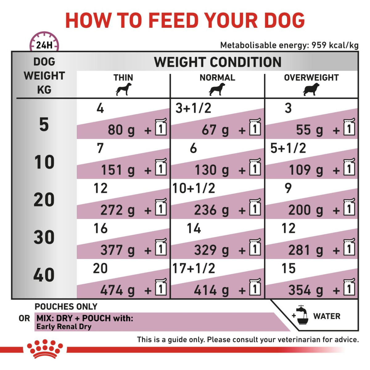 Vet Health Nutrition Canine Renal (Wet Food - Pouches) 12 x 100 g