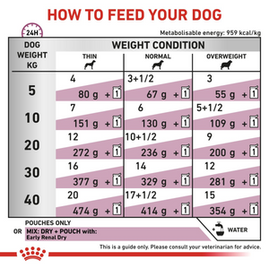 Vet Health Nutrition Canine Renal (Wet Food - Pouches) 12 x 100 g