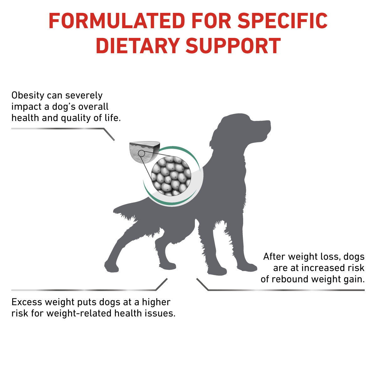 Vet Health Nutrition Canine Satiety 6 kg
