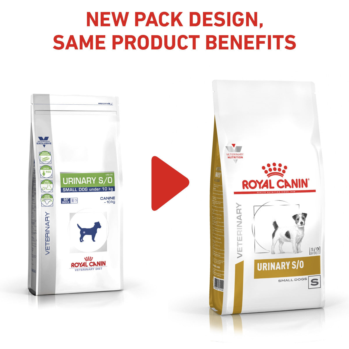 Vet Health Nutrition Canine Urinary S/O Small Dogs 1.5 kg