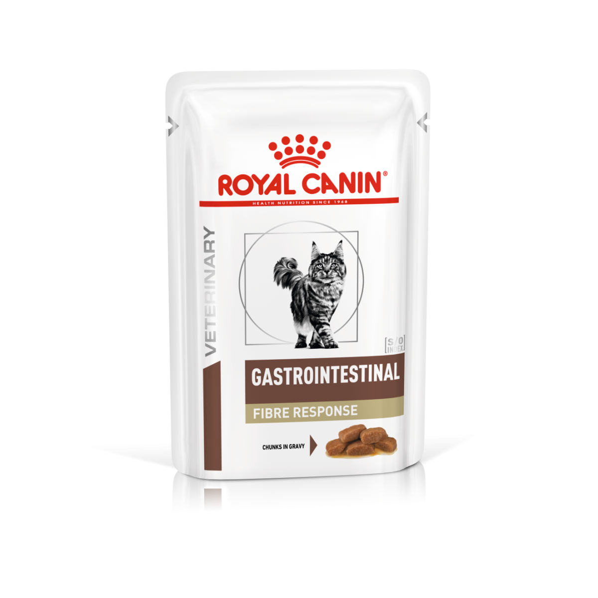 Vet Health Nutrition Feline Gastrointestinal Fibre Response Gravy (Wet Food - Pouches) 12 x 85 g
