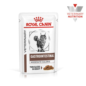 Vet Health Nutrition Feline GastroIntestinal Moderate Calorie (Wet Food - Pouches) 12 x 85 g