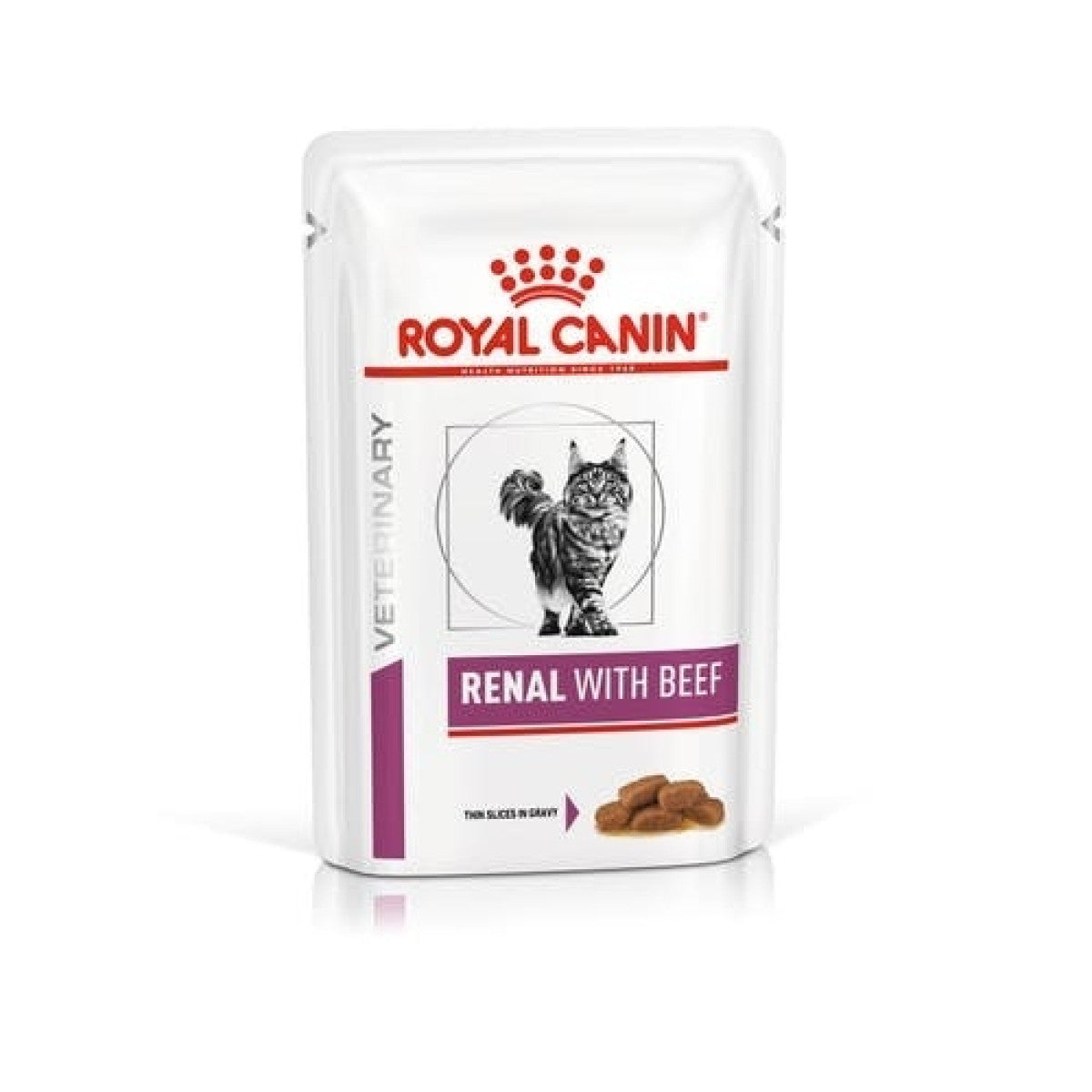 Vet Health Nutrition Feline Renal Beef (Wet Food - Pouches) 12 x 85 g