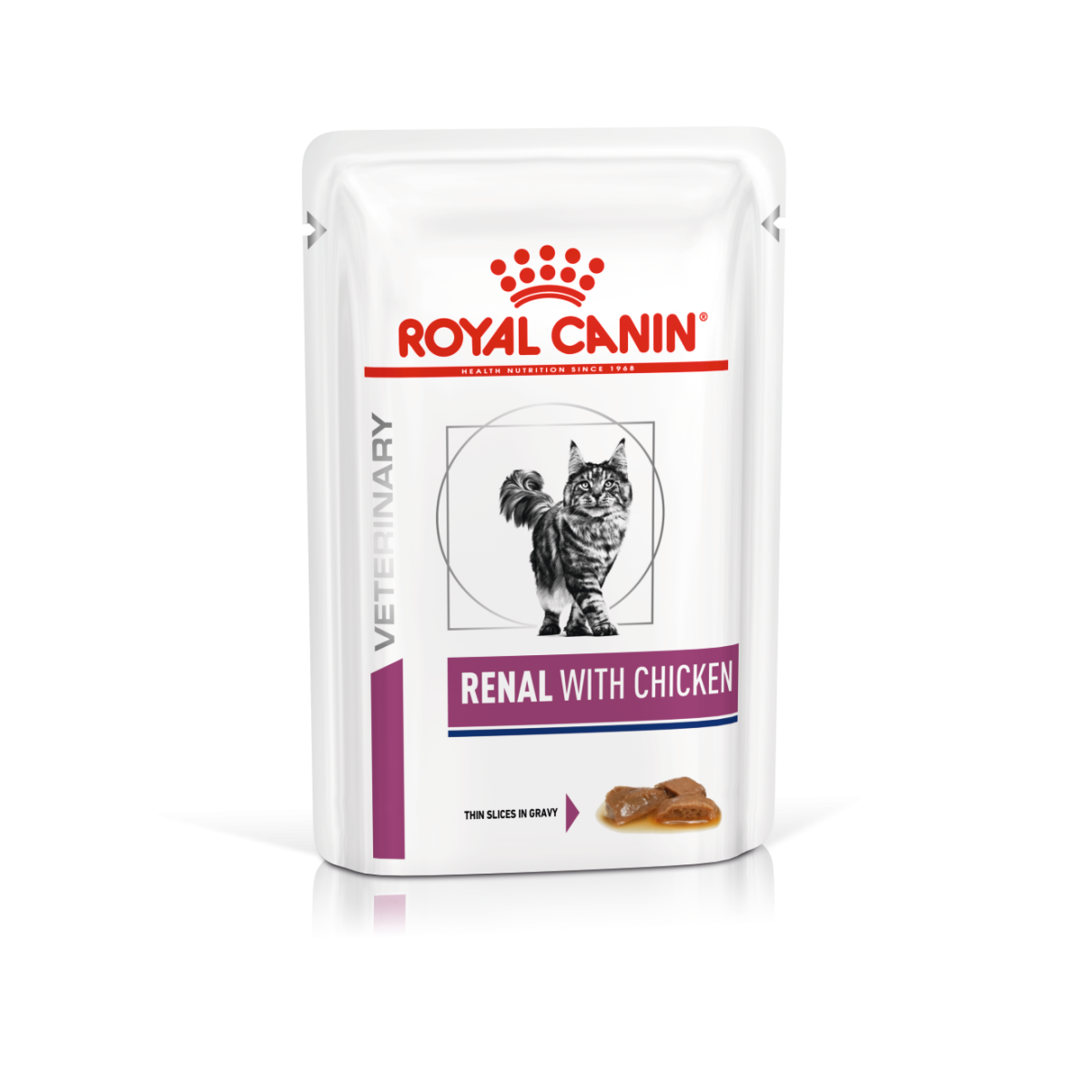 Vet Health Nutrition Feline Renal Chicken (Wet Food - Pouches) 12 x 85 g