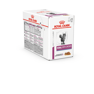 Vet Health Nutrition Feline Renal Chicken (Wet Food - Pouches) 12 x 85 g