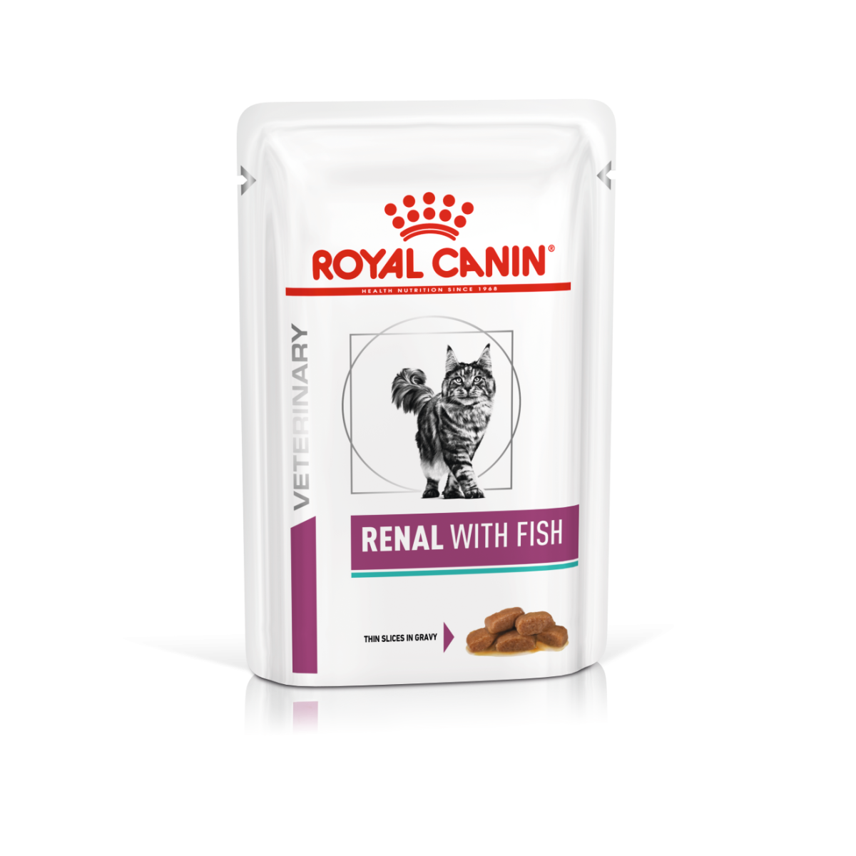 Vet Health Nutrition Feline Renal with Fish (Wet Food - Pouches) 12 x 85 g