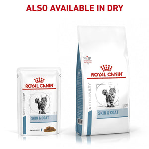 Vet Health Nutrition Feline Skin & Coat (Wet Food - Pouches) 12 x 85 g