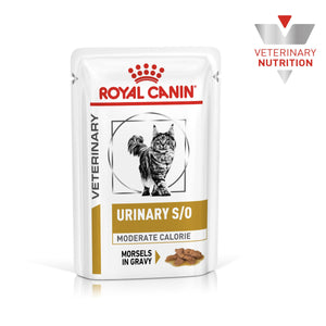 Vet Health Nutrition Feline Urinary S/O Moderate Calorie (Wet Food - Pouches) 12 x 85 g