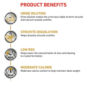 Vet Health Nutrition Feline Urinary S/O Moderate Calorie (Wet Food - Pouches) 12 x 85 g