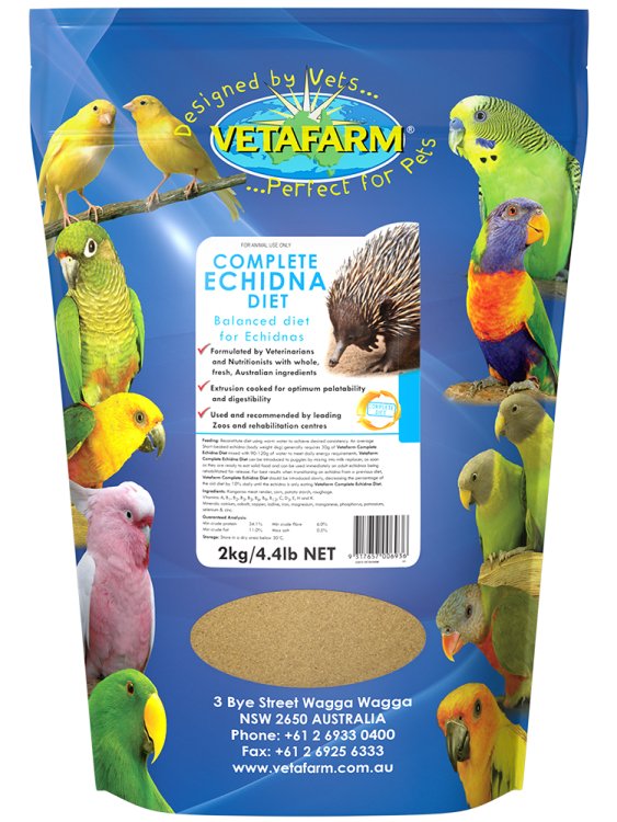 Vetafarm Echidna Diet 2KG - Shopivet.com