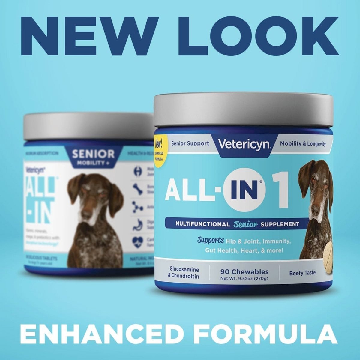 Vetericyn® ALL - IN Dog Supplement – Senior - Shopivet.com